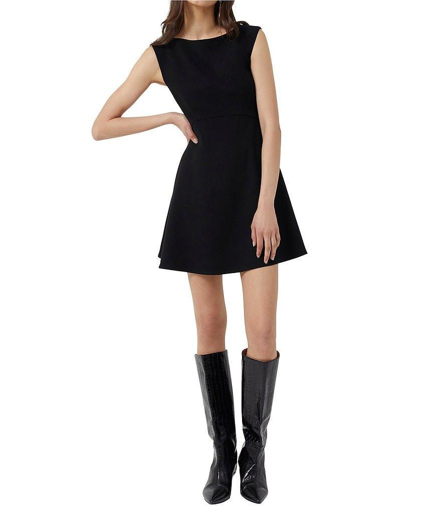 French Connection Womens Whisper Sleeveless Fit & Flare Dress Product Image