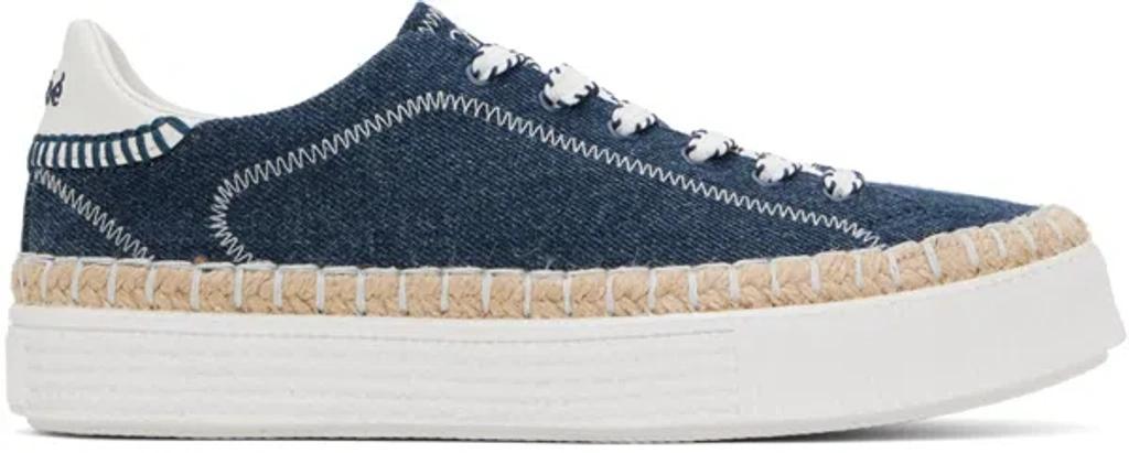 Navy Telma Sneakers In Blue Product Image