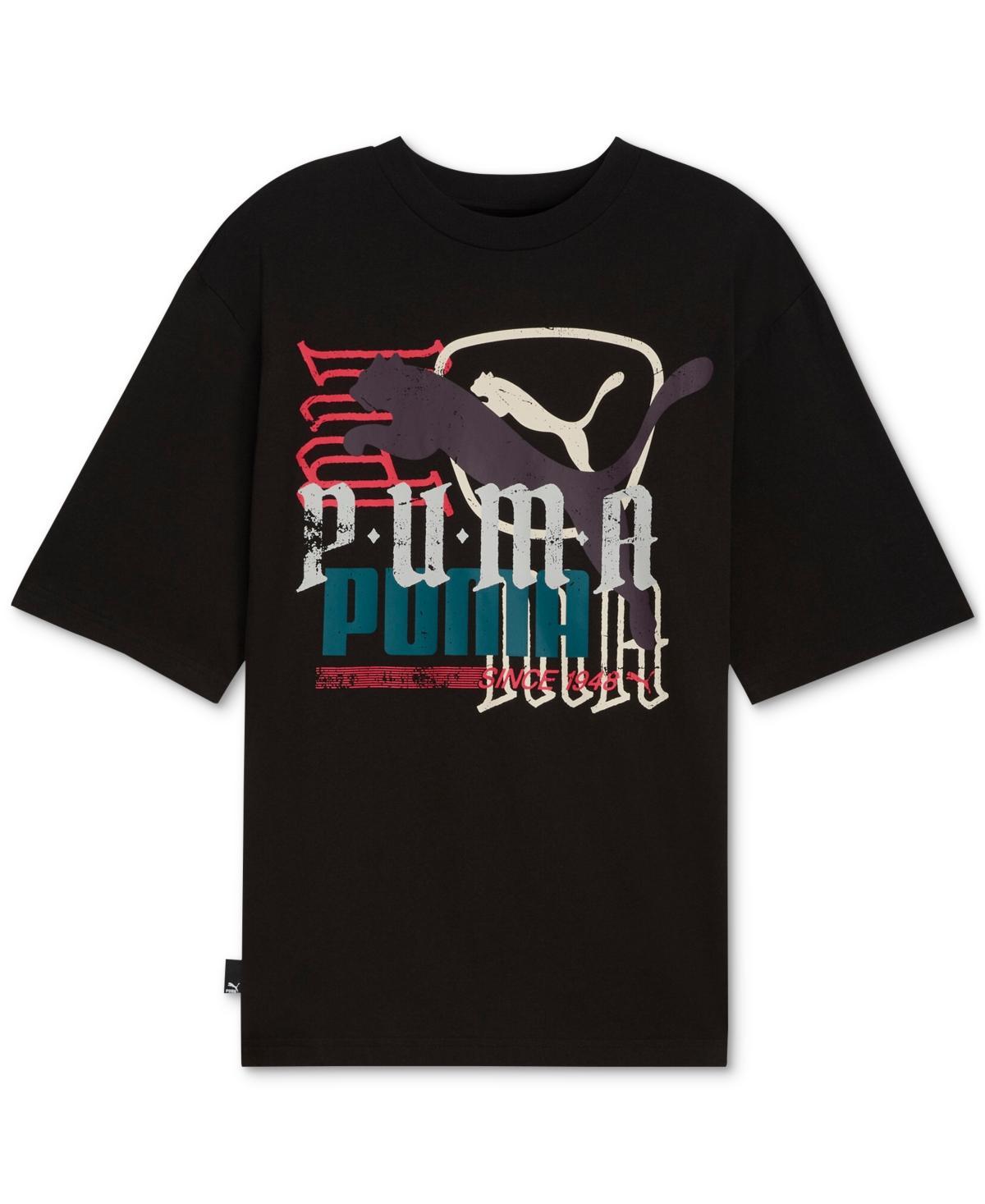 Puma Mens Overlay Logo T-Shirt Product Image