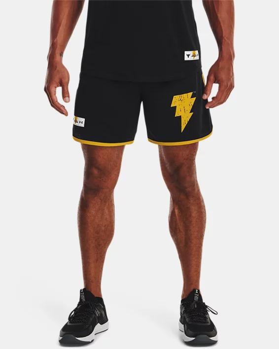 Men's Project Rock Black Adam Mesh Shorts Product Image