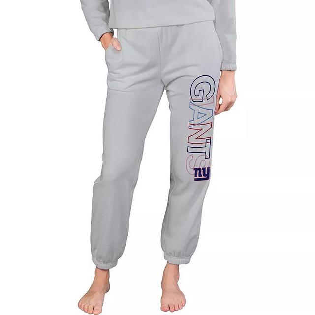 Womens Concepts Sport Gray Los Angeles Chargers Sunray French Terry Pants Product Image