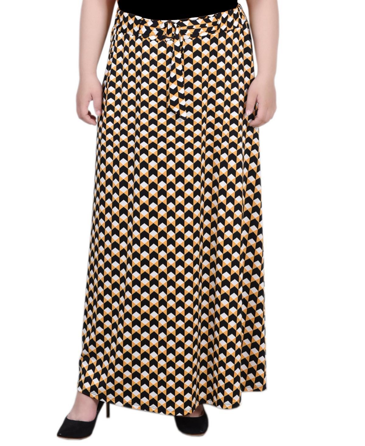 Plus Size Maxi Length Skirt Product Image