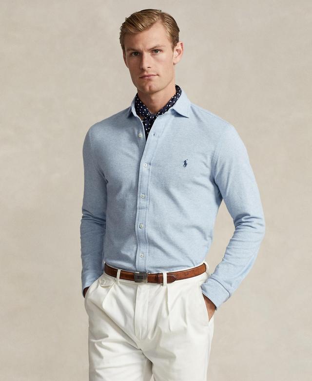 Mens Cotton Button-Front Shirt Product Image