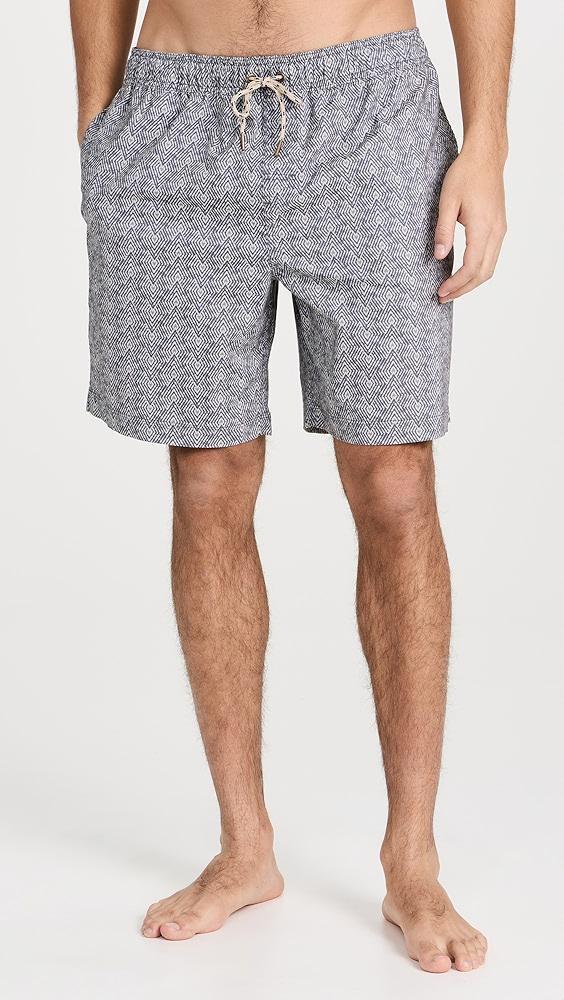 RAILS Kian Swim Trunks 8" | Shopbop Product Image