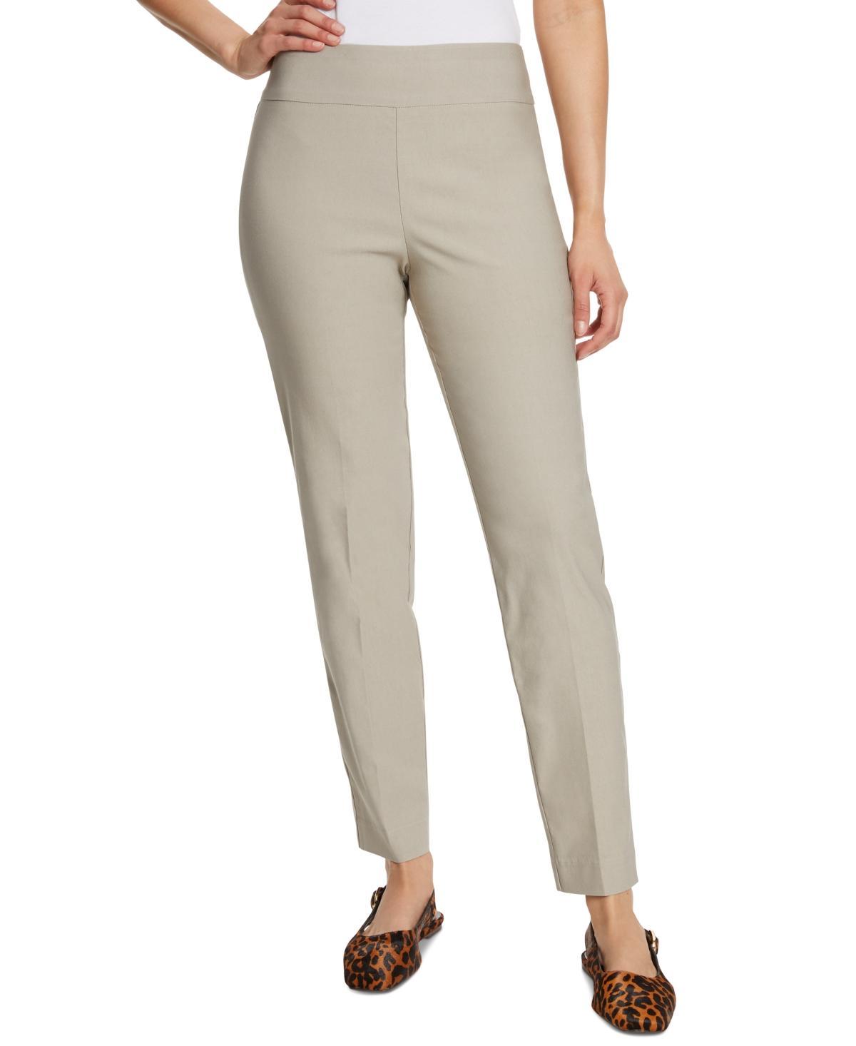 Gloria Vanderbilt Womens Tummy-Control Pull-On Slim Trousers, Regular, Short & Long Product Image