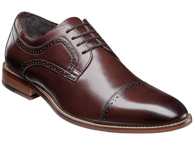 Stacy Adams Dickinson Cap Toe Oxford Men's Lace Up Cap Toe Shoes Product Image