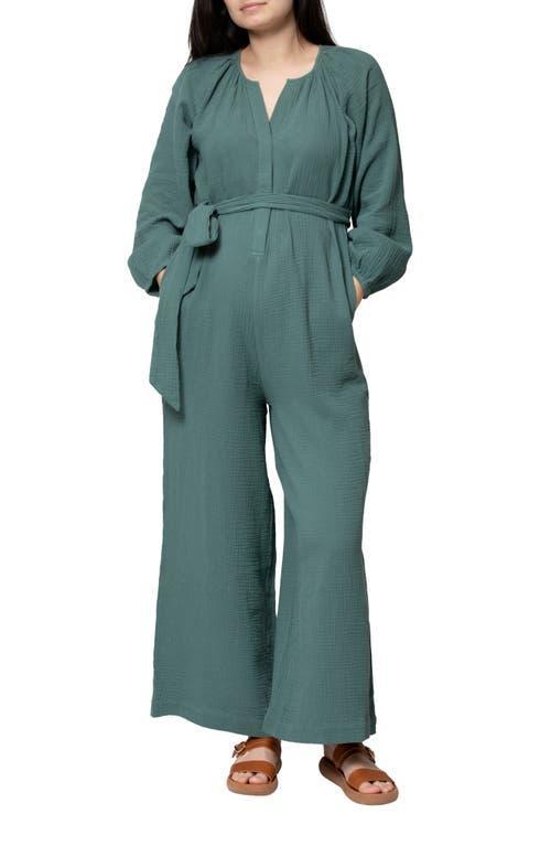 Nom Maternity Alma Maternity/Nursing Jumpsuit Product Image