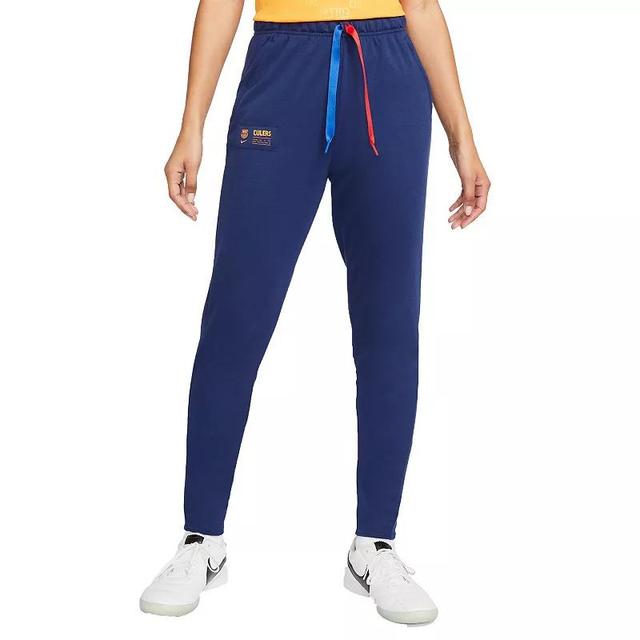 Womens Nike Blue Barcelona Travel Performance Pants Product Image