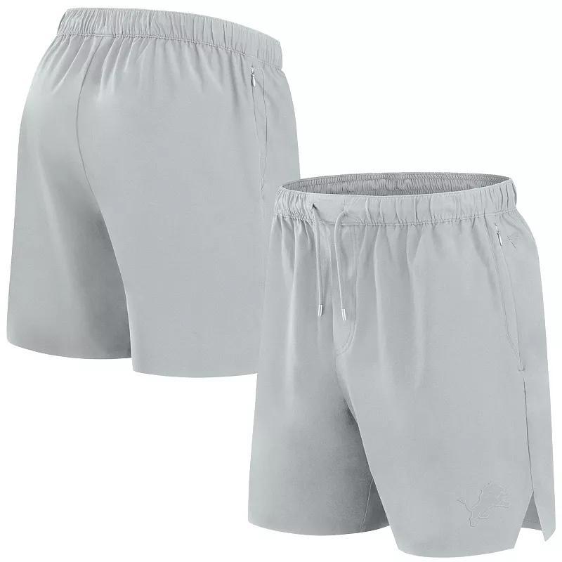 Mens Fanatics Signature Gray Miami Dolphins Front Office Woven Shorts Product Image