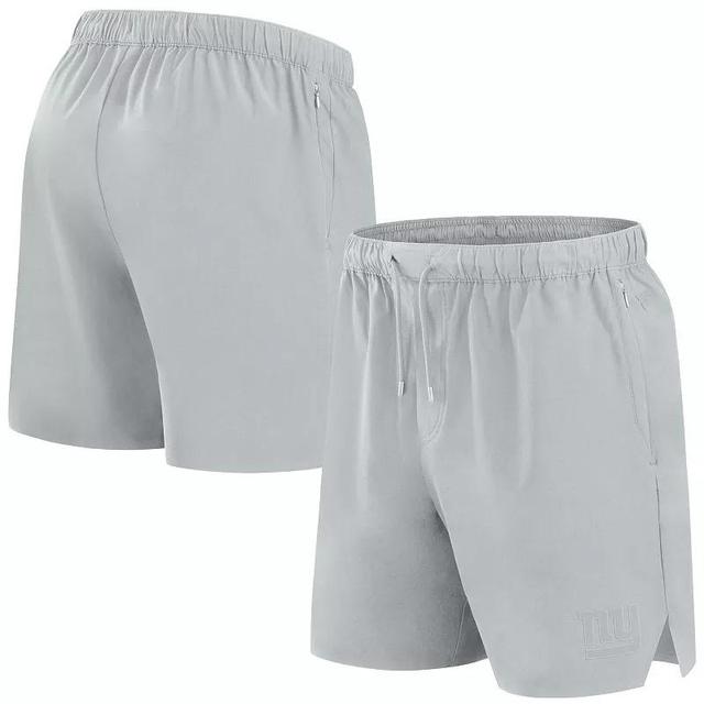 Mens Fanatics Signature Gray Detroit Lions Front Office Woven Shorts Product Image