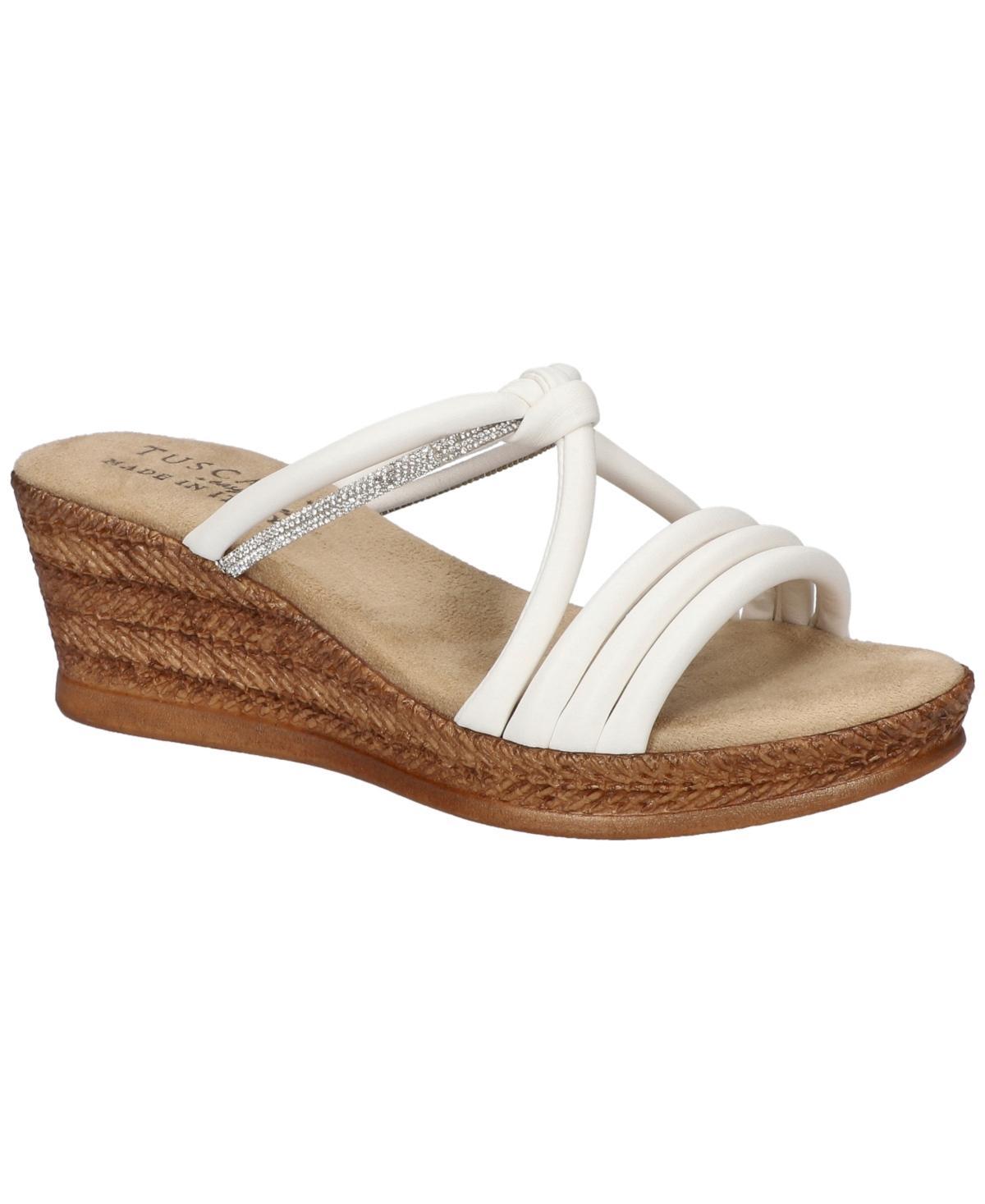 Easy Street Womens Elvera Slip-On Wedge Sandals Product Image