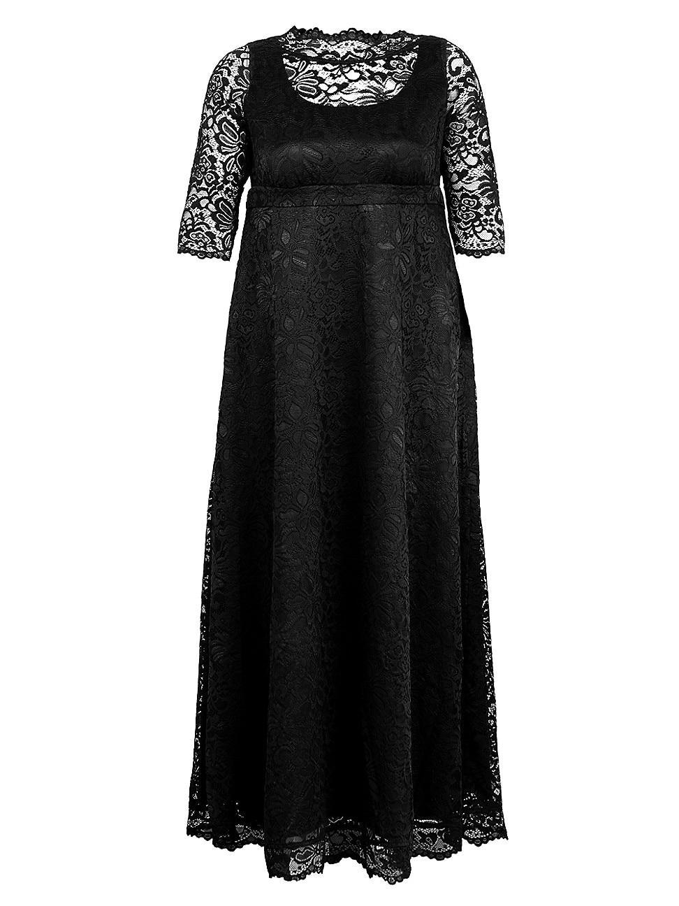 Womens Leona Lace Gown Product Image