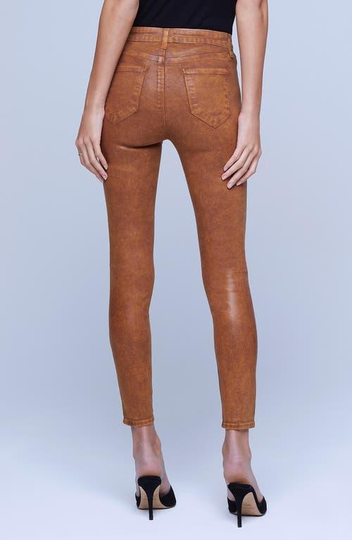 L AGENCE L'agence Margot Java Mineral Coated High-rise Skinny Jean Product Image