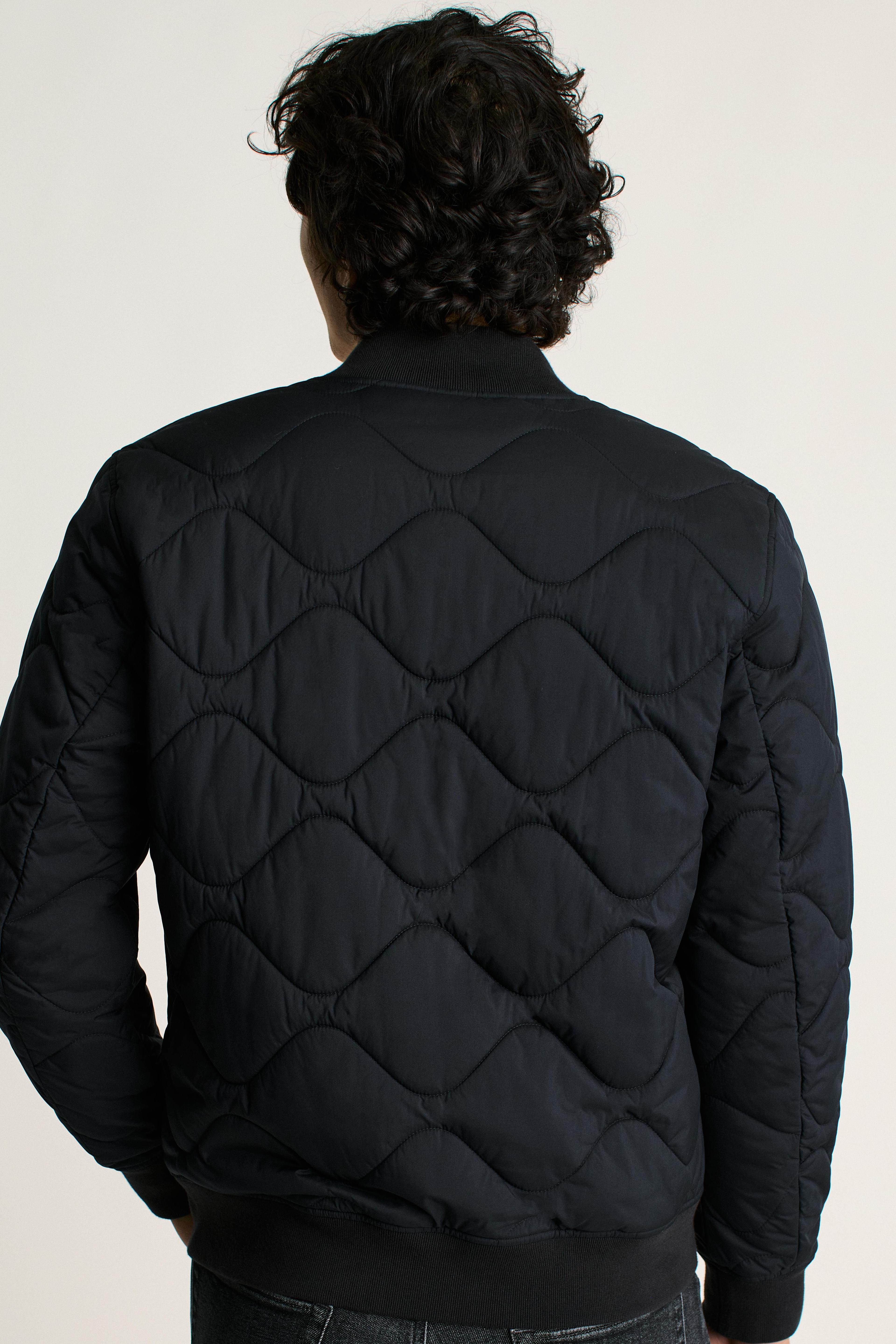 The Quilted Nylon Bomber Product Image