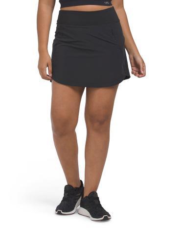 Fine Stretch Woven Skort For Women Product Image