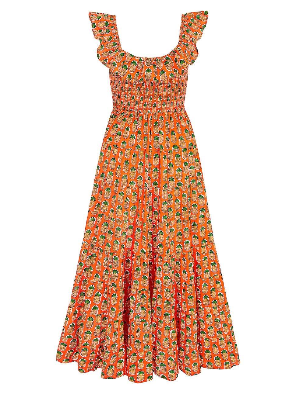 Womens Pineapple Susie Dress Product Image