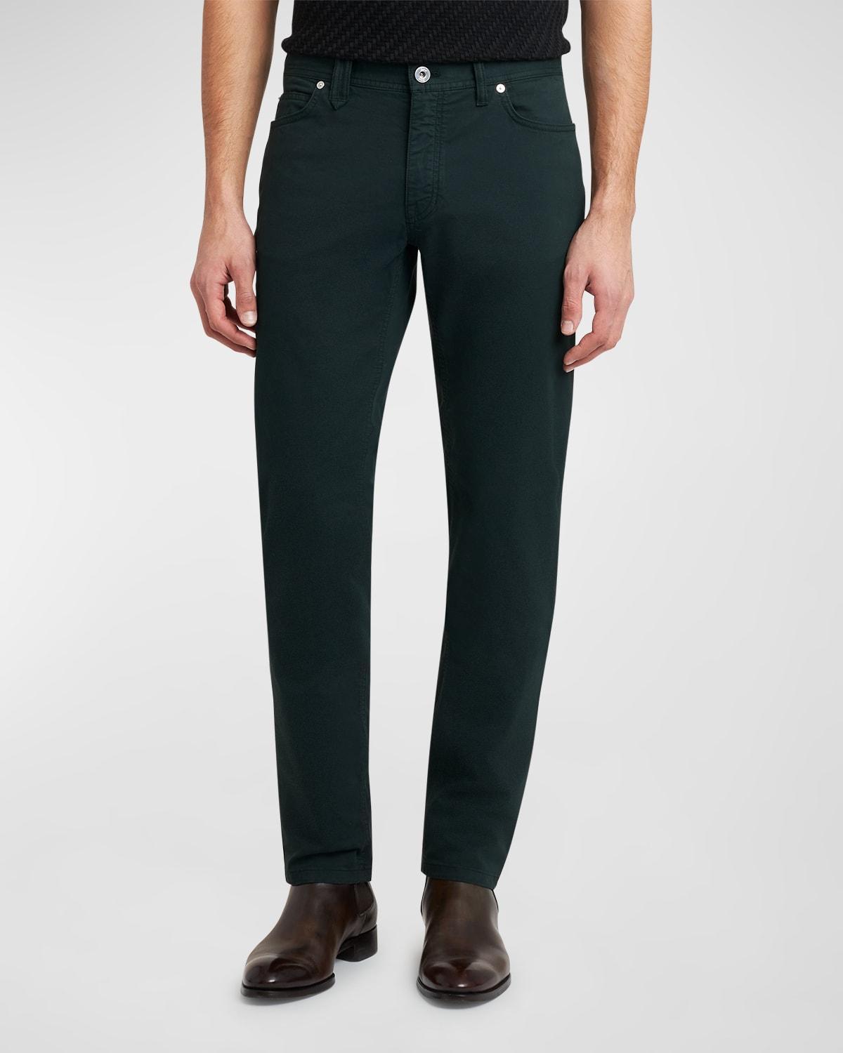 Mens Cotton Stretch 5-Pocket Pants Product Image