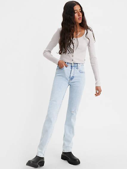 Levi's High Rise Slim Straight Women's Jeans Product Image