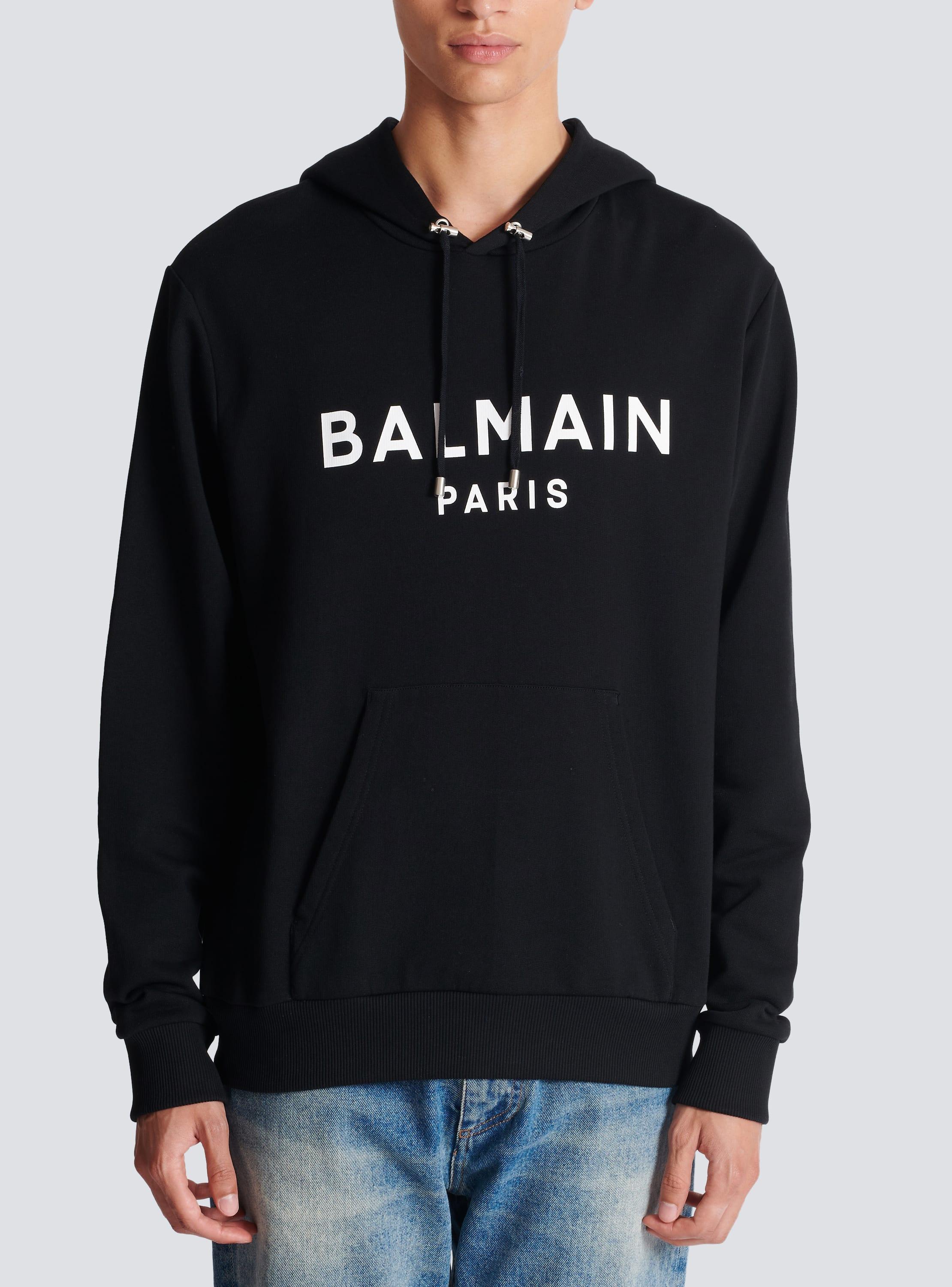 Printed Balmain Paris hoodie Product Image