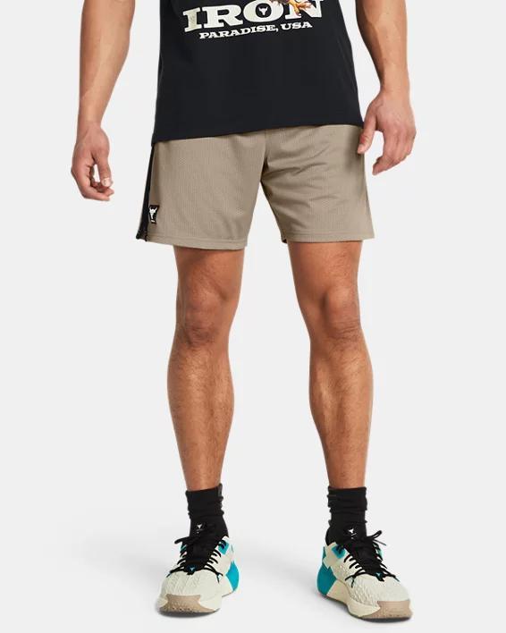 Mens Project Rock Payoff Mesh Shorts Product Image