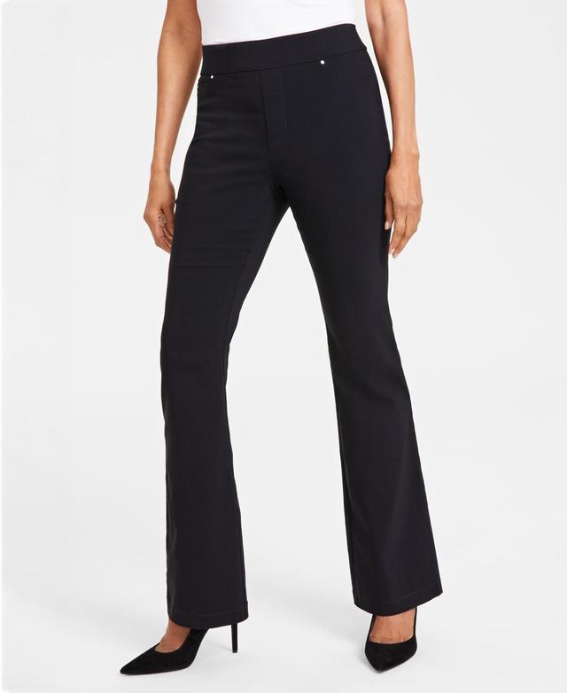 I.n.c. International Concepts Womens High-Rise Pull-On Flare-Leg Pants, Created for Macys Product Image