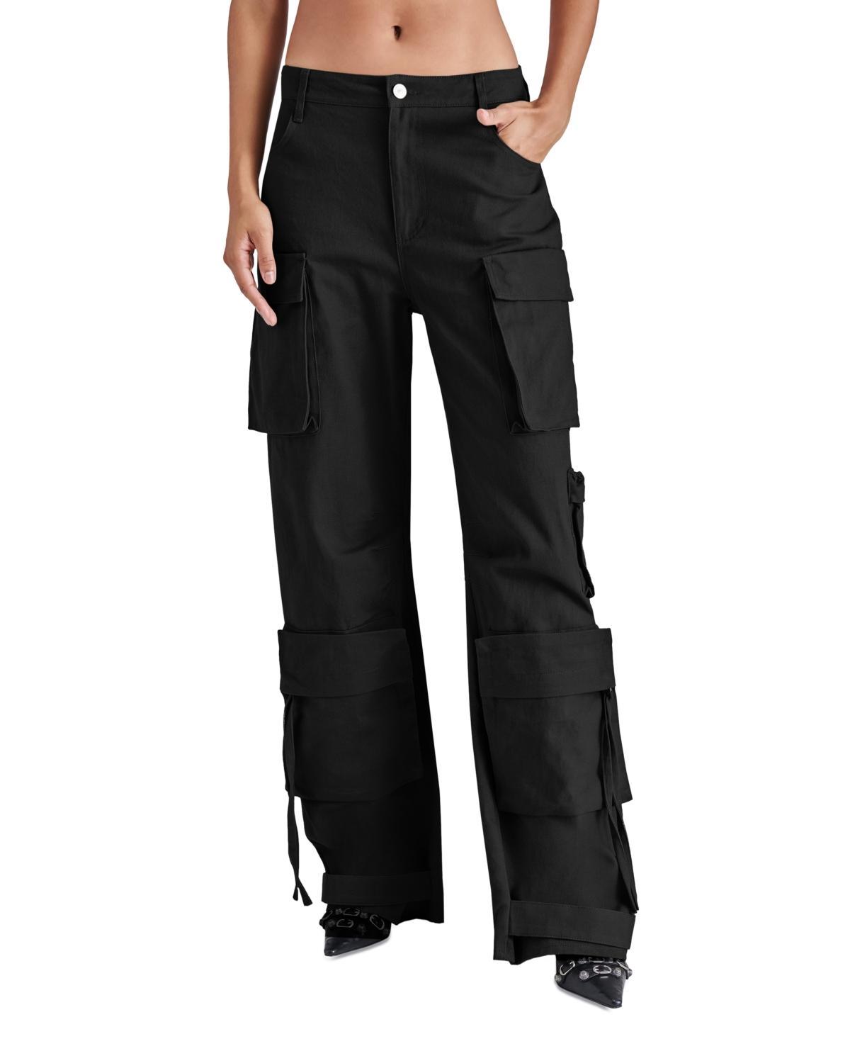 Steve Madden Duo Wide Leg Cargo Pants Product Image