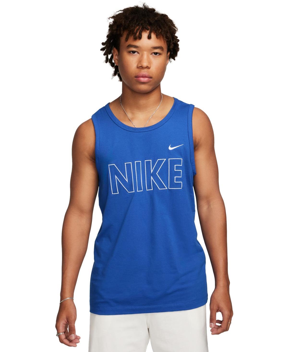 Nike Mens Sportswear Logo Graphic Tank - Game Royal/(white) Product Image