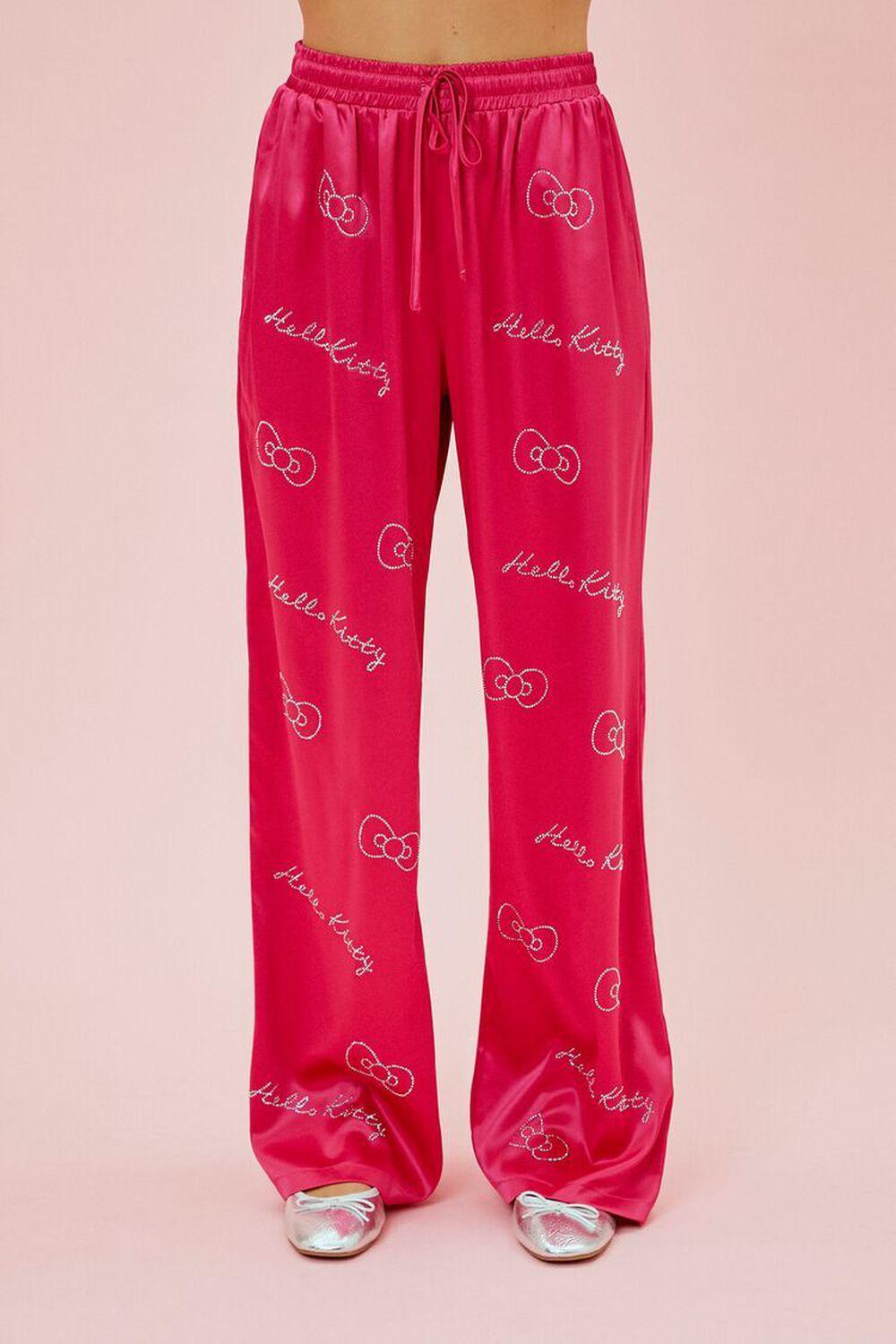 Hello Kitty Pajama Shirt & Pants Set | Forever 21 Product Image