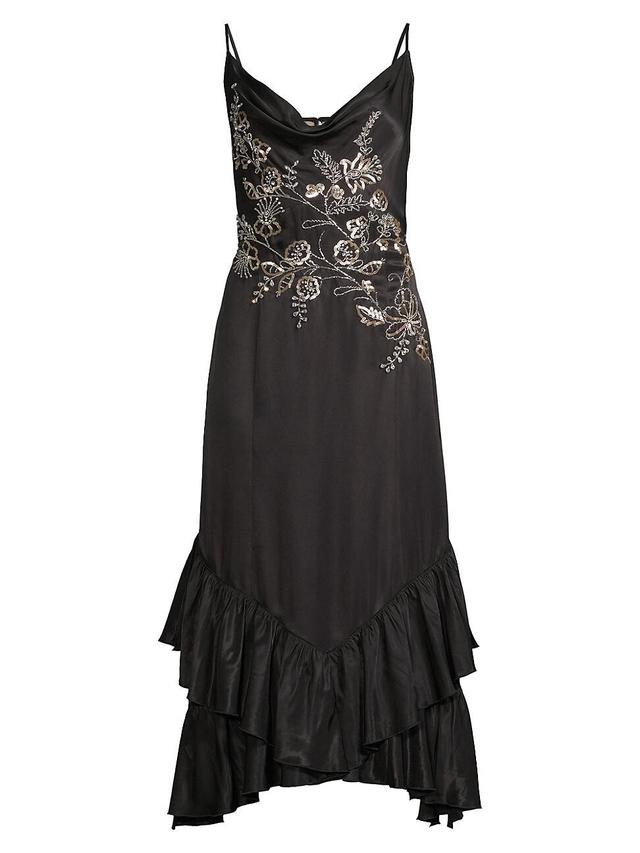 Womens Embellished Slip Dress Product Image