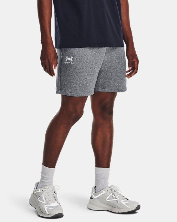 Under Armour Mens Under Armour Essential Fleece Shorts - Mens Timberwolf Taupe/Timberwolf Taupe Product Image