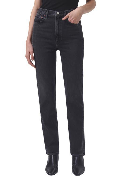 AGOLDE High Waist Stovepipe Jeans Product Image