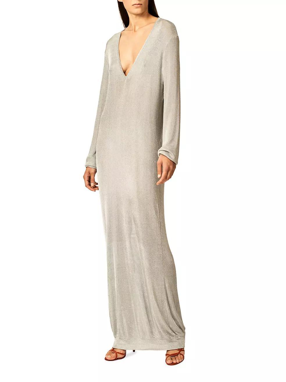 The Croft Shimmer Maxi Dress Product Image