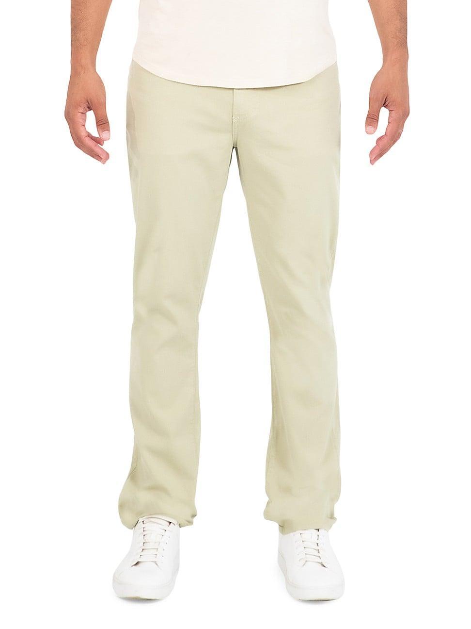 Mens Deniro Linen-Blend Slim-Fit Jeans Product Image