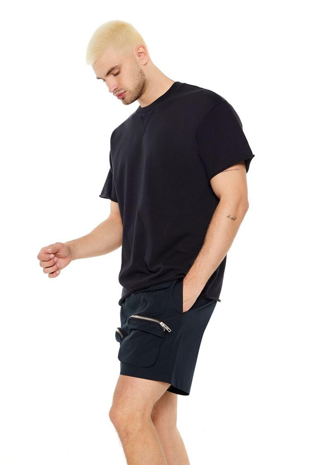 French Terry Slight Wash Athletic Tee | Forever 21 Product Image