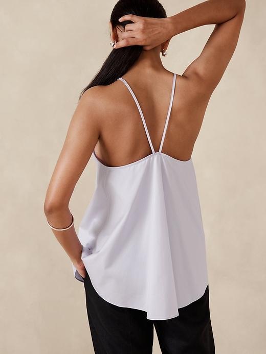 Poplin Trapeze Tank Product Image