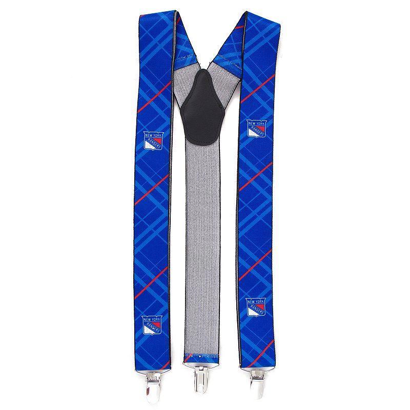 Mens Blue New York Rangers Suspenders Product Image