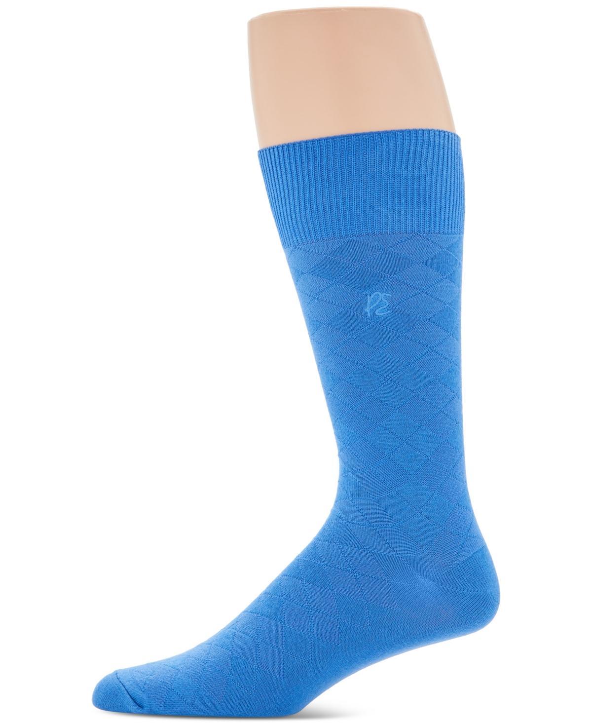 Perry Ellis Portfolio Mens Diamond Stitch Socks - 1 pk. Product Image