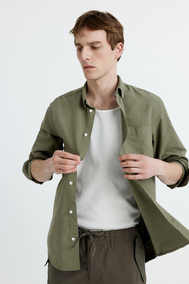 Regular Fit Oxford Shirt Product Image