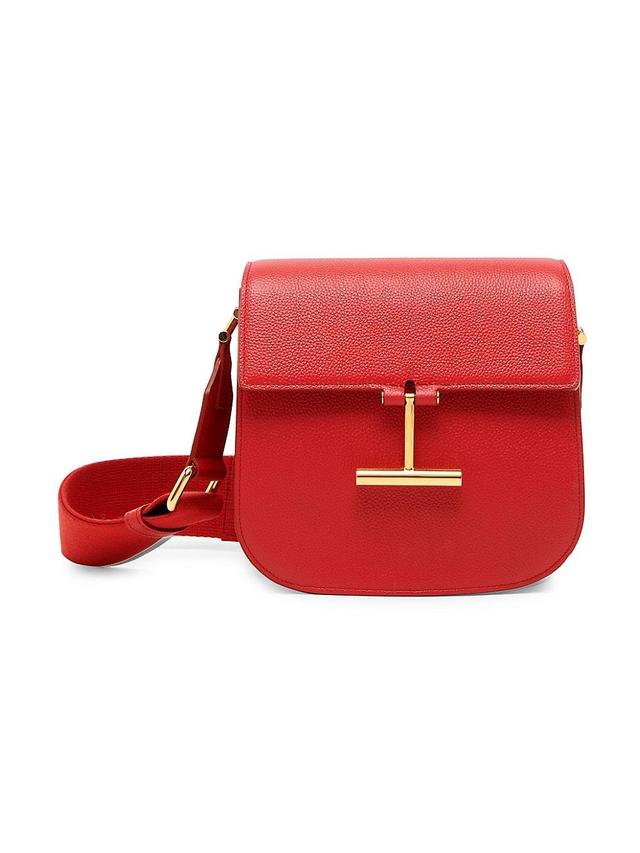 TOM FORD Mini Tara Grained Leather Crossbody Bag Product Image