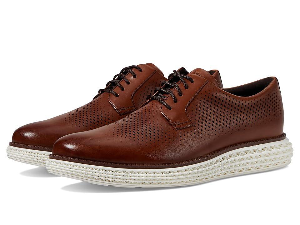 Cole Haan Original Grand 2.0 Oxford (British Tan/White) Men's Lace Up Wing Tip Shoes Product Image