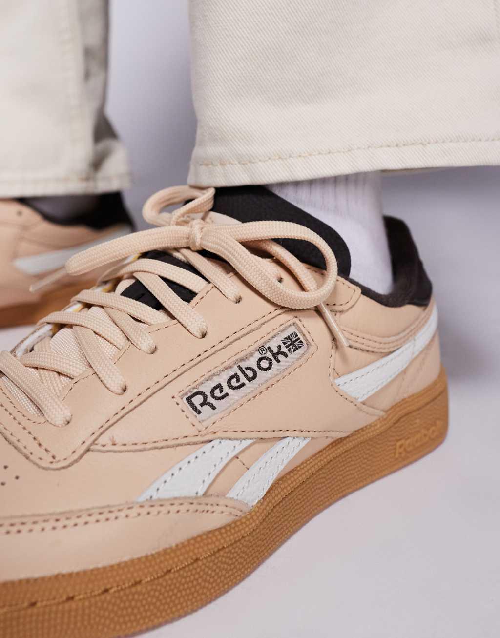 Reebok Club C Vintage Revenge sneakers in white Product Image