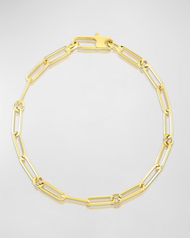 Roberto Coin Thin Paper Clip Chain Bracelet Product Image