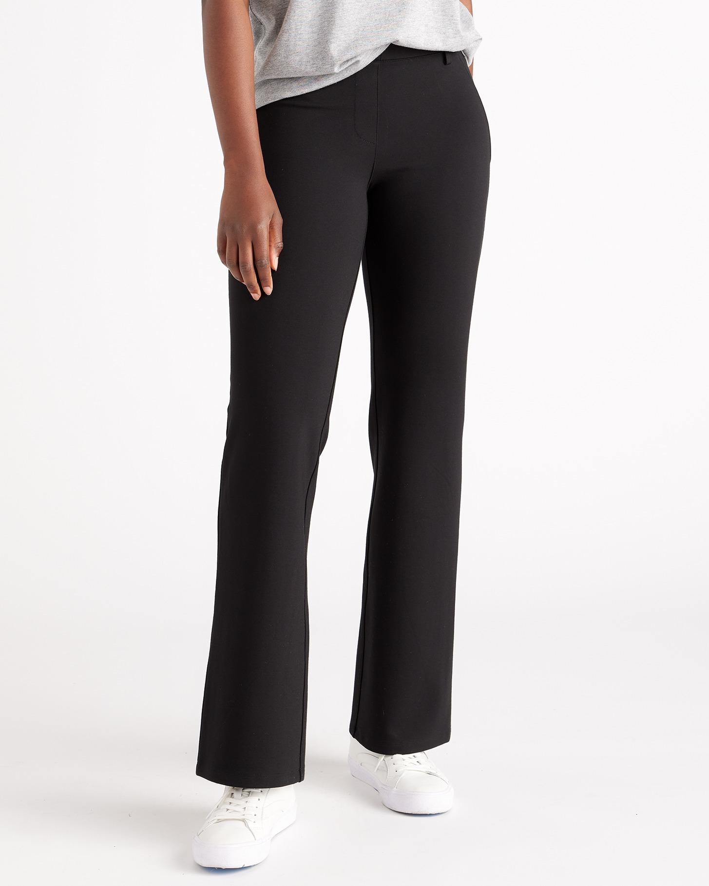 Ultra-Stretch Ponte Bootcut Pants - 30" inseam Product Image