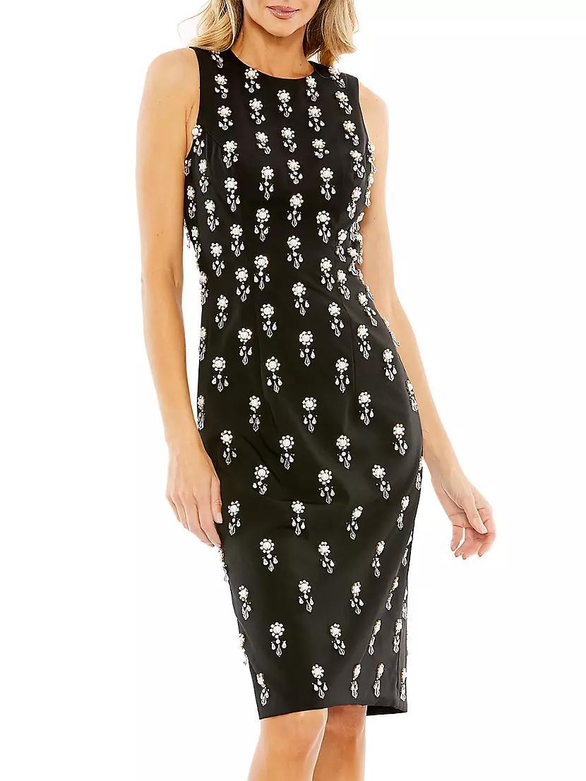 Embellished Sleeveless Dress Product Image