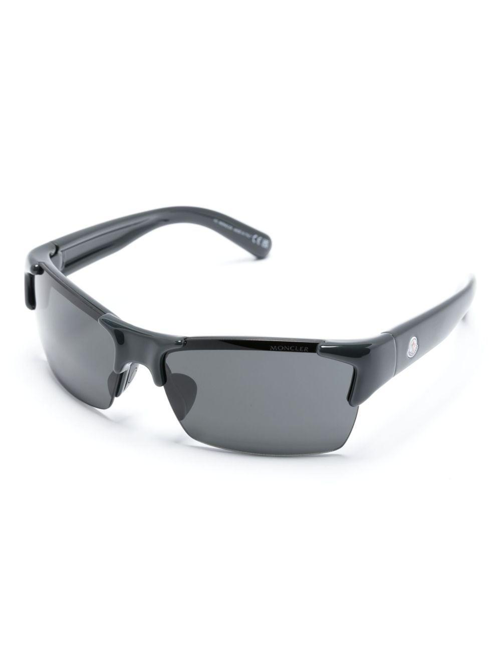 Spectron Sonnenbrille Mit Eckigem Gestell In Grey Product Image