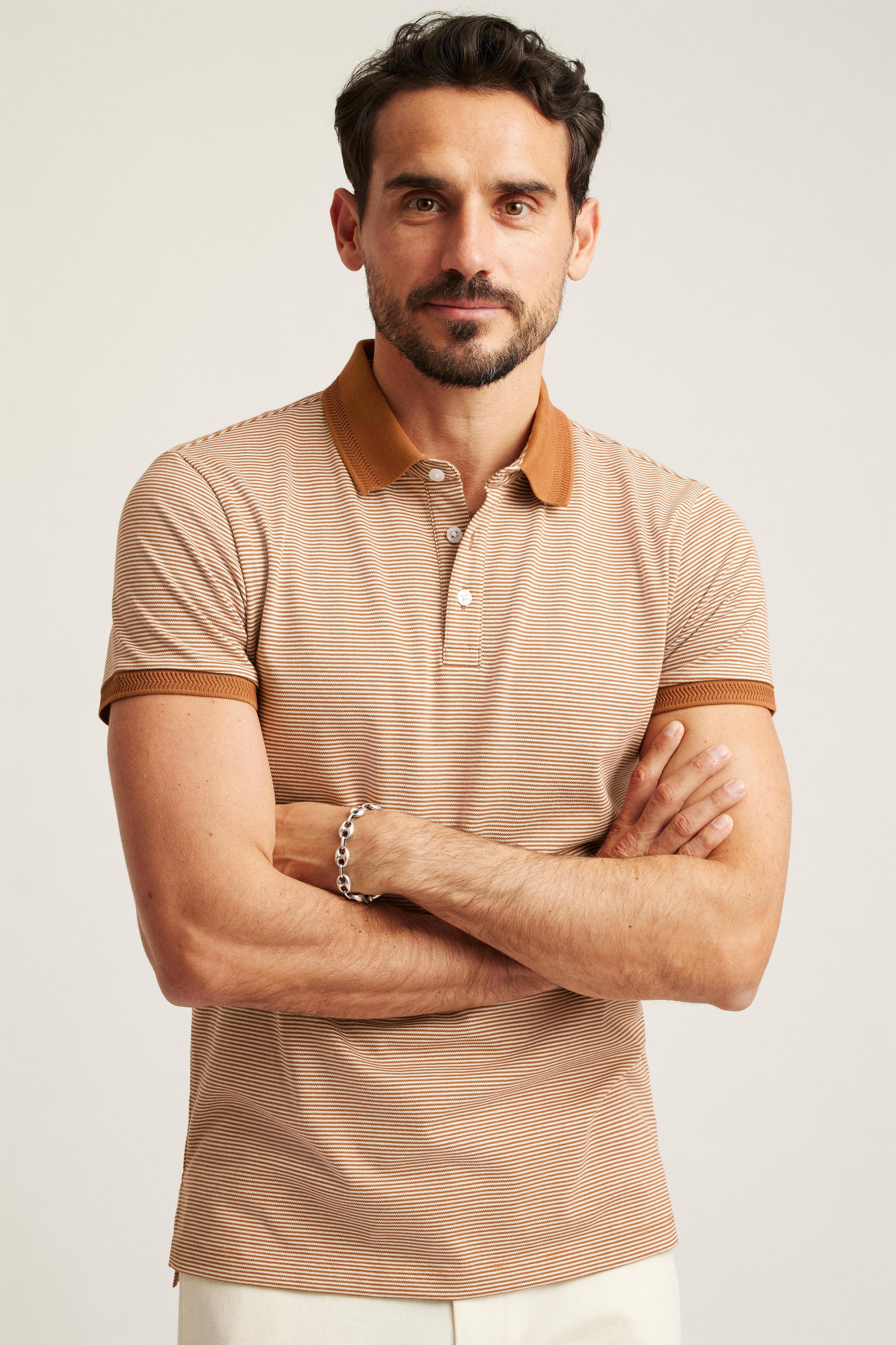 Stretch Pique Polo Product Image