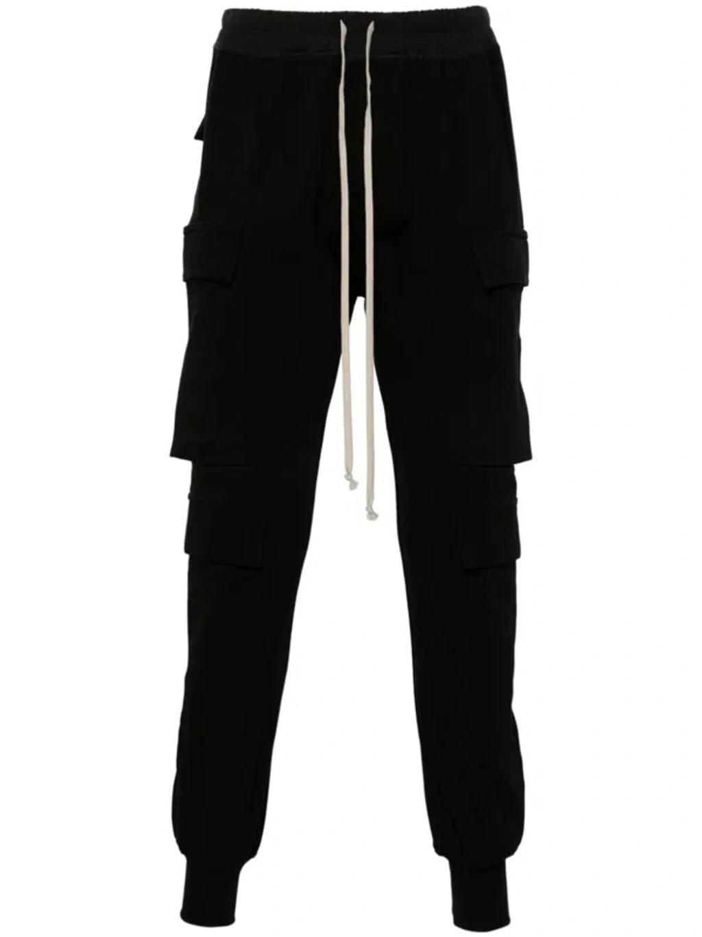 Mastodon Cotton Cargo Sweatpants In Black Product Image