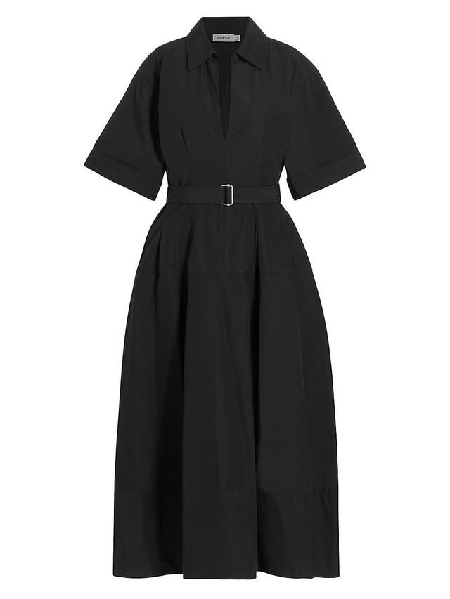 Womens Deanna Belted Midi Shirtdress Product Image