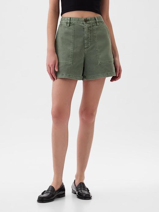 Mid Rise Carpenter Shorts Product Image