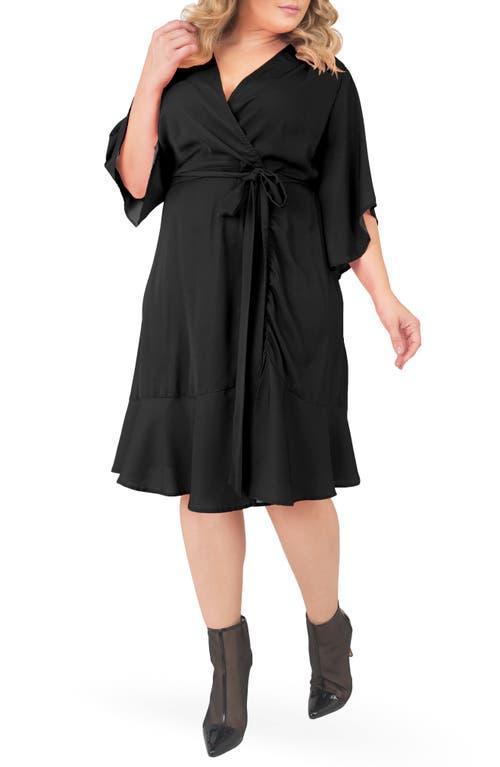 Standards & Practices Wrap Dress Product Image